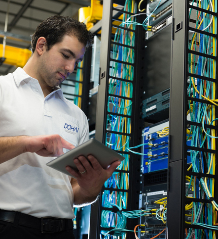 Equipo Dohai y arquitectura de red